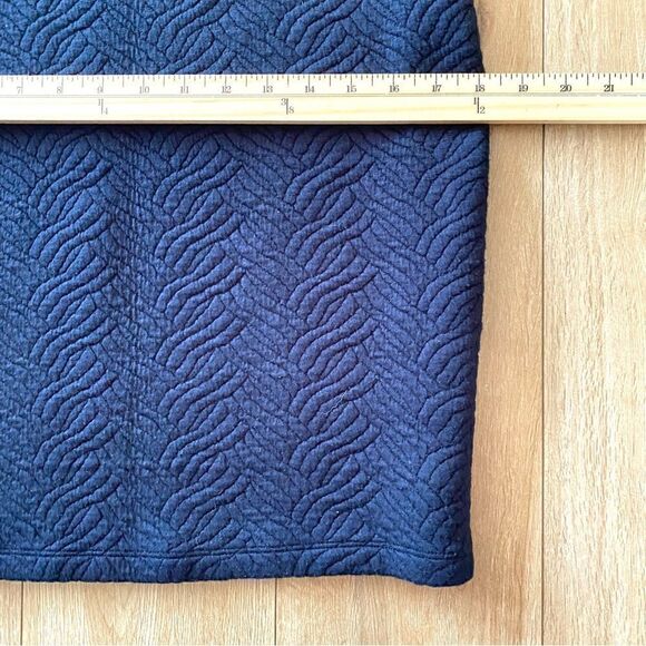 Barneys New York Womens Blue Knit Mini Dress Size 2 - Picture 4 of 5